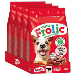 Frolic Sucha karma dla psów ze świeżą wołowiną,