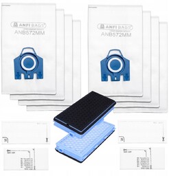 8x Worki do odkurzacza Miele 3D Complete C2