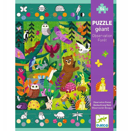Djeco puzzle obserwacyjne Las 54 el. wyszukiwanie