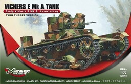 Mirage, Vickers E Mk A Polski Czołg Dwuwieżowy