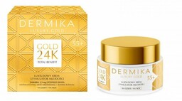 DERMIKA Luxury Gold 24K Total Benefit Luksusowy Krem-stymulator