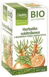 Apotheke Herbatka rokitnikowa z miętą i pomarańczą 20