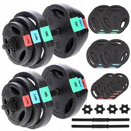 Hantle Regulowane 2x20kg Kompozytowe 40kg Bitumiczne Zestaw 2szt.