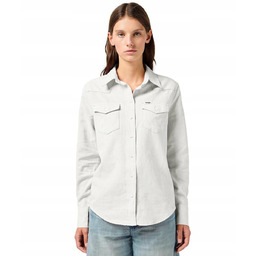 Koszula Wrangler WESTERN SHIRT 112368477 Vintage White XS