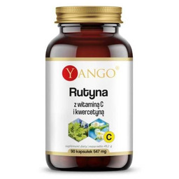 Yango Rutyna z Witaminą C i Kwercetyną, 90