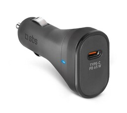 SBS PD 65W USB-C Czarny Ładowarka samochodowa