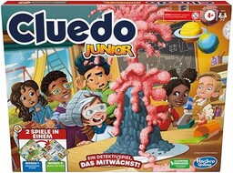 Cluedo Junior, plansza dwustronna, 2 gry w jednym,