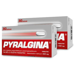 Zestaw Pyralgina 500mg, 2x50 tabletek