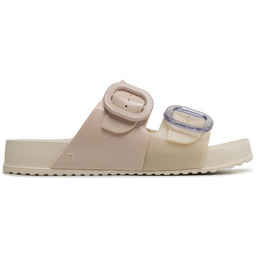 Klapki Melissa Melissa Cozy Slide Ad 33913 Beżowy