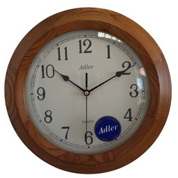 Zegar ścienny drewniany kwarcowy Adler 21001
