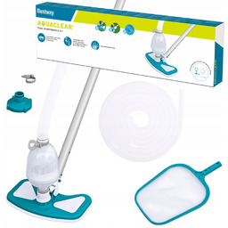 Bestway Zestaw czyszczący: odkurzacz do basenu akcesoria basenowe
