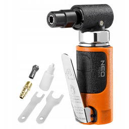 Szlifierka kątowa pneumatyczna 1/4";1/8" 6 mm/3mm, 20 000