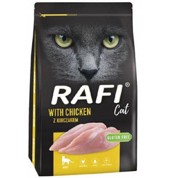 Rafi Cat z kurczakiem 7 kg - sucha