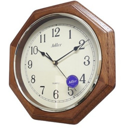 Zegar ścienny drewniany kwarcowy Adler 21023