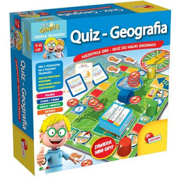 LISCIANI Gra edukacyjna I''m a Genius Quiz Geografia