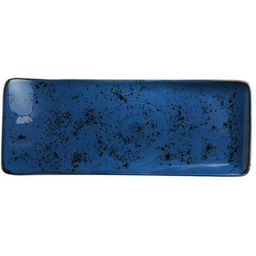 Talerz serwingowy 215 180 mm Iris niebieski Fine