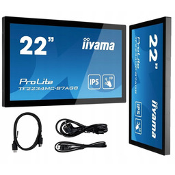 Monitor iiyama TF2234MC-B7AGB 22 Ips dotykowy OpenFrame IP65