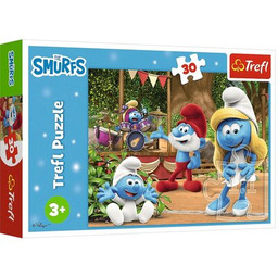 TREFL Puzzle Smerfetka i Smerfy 18312 (30 elementów)