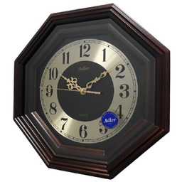 Zegar ścienny drewniany kwarcowy Adler 21087