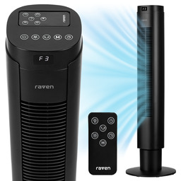 Wentylator kolumnowy Raven EKW003 oscylacja 3 Tryby 4