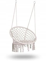 bocianie gniazdo 80cm Boho beżowy