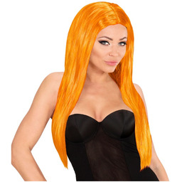 Pomarańczowa peruka Glamour