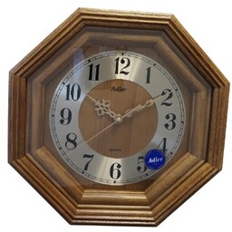 Zegar ścienny drewniany kwarcowy Adler 21087