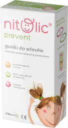 Nitolic Prevent, gumka do włosów przeciw wszom, 4