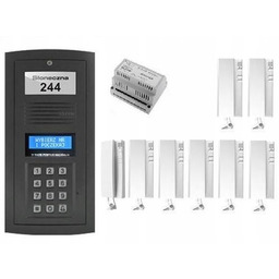 Domofon 8 rodzinny Optima OP-255 na kod