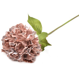 Sztuczny kwiat Hortensja różowa - 80 cm -