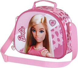 Barbie Fashion-Torba na Lunch 3D, Różowa, 25,5 x