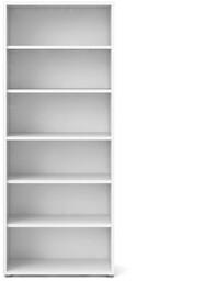 Regał na książki biały mat 89 x 40
