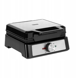 Gofrownica 2 gofry 1600W inox regulacja mocy Teesa