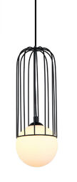 Lampa loft wisząca Simon MDM-3938/1 BK - Italux