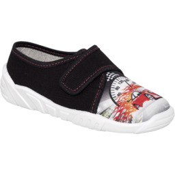 ZETPOL tenisówki kapcie chłopięce Krzyś Czarny