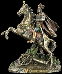 JAN III SOBIESKI KRÓL POLSKI NA KONIU