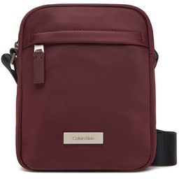Saszetka Calvin Klein Sleek Reporter LV04D3180G Bordowy