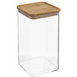 Pudełko Eske 1,5L kwadrat z bambusową pokrywką
