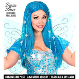 Peruka Fairy Dream Hair z lametą, gwiazdkami