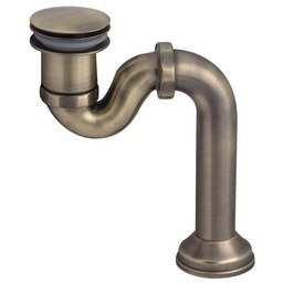 OMNIRES Syfon wannowy SYOM-W10 Brąz antyczny