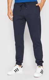 GUESS Granatowe męskie spodnie Aldwin