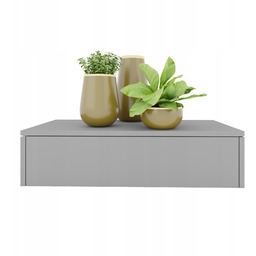 Konsola wisząca Daria Szara 90cm szary toaletka