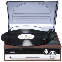 DENVER Gramofon VPR-190 Orzechowy