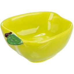TRIXIE Ceramiczna miska dla gryzoni Jabłko 180 ml