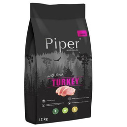 Piper karma sucha junior dla psa z indykiem