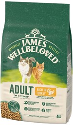 JAMES WELLBELOVED Cat Adult Indyk sucha karma