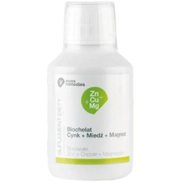 INVEX REMEDIES BIOCHELAT Cynk + Miedź + Magnez,