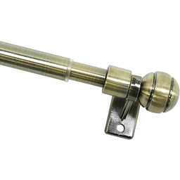 GARDINIA Meran Karnisz kawiarniany z 2 wspornikami