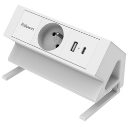 Power Desk Typ E biały listwa zasilająca Fellowes