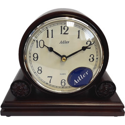 Zegar kominkowy kwarcowy drewniany Adler 22005